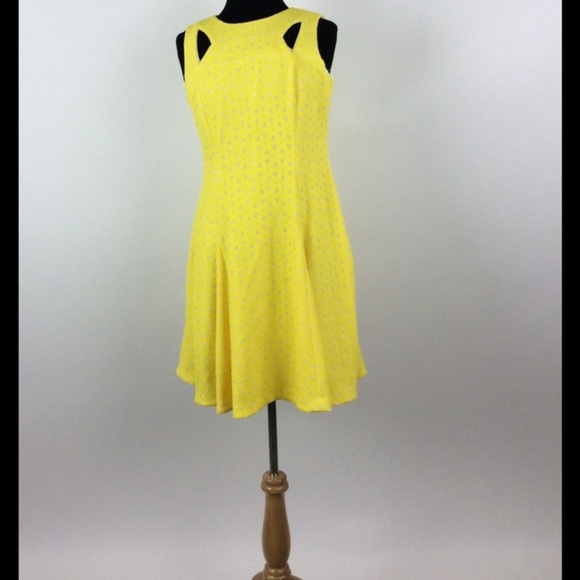 Tahari by ASL Laser Cut Scuba A-Line Dress… - Picture 2 of 5